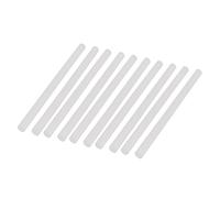 sourcing map 10pcs Bâtons de colle thermofusible jaune pour les petits projets d'artisanat de bricolage 10mm x 195mm