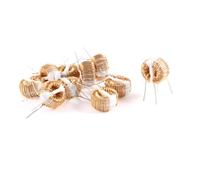 sourcing map 10pcs Bobine d'inductance inducteur de mode commun de noyau toroïdal bobine 1.5MH 50mOhm 1.5A