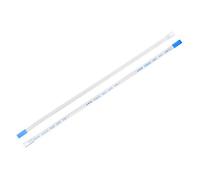 sourcing map 10Pcs Câble Plat Flexible 10 Broches 0.5mm Pas 150mm FPC FFC Câble Ruban B Type 6 Pins