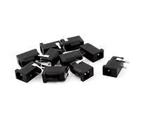 sourcing map 10pcs Connecteur de Prise d'alimentation Fiche Jack PCB Montage 3.5x1.1mm 3 Broche Femelle DC