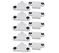 sourcing map 10pcs Douille Lampe AC 500V 2A G5-F288C T5 double douille G5 base porte-lampe fluorescente