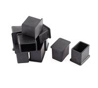 sourcing map 10pcs Embout Pied Chaise Bouchon Tampon Capuchon Protection Jambe Meuble Plancher en Caoutchouc 20 x 30 mm