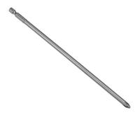 sourcing map 10Pcs Embout Tournevis 1/4'' Hex Tige 200mm Long cruciforme 6PH2 Magnétique S2