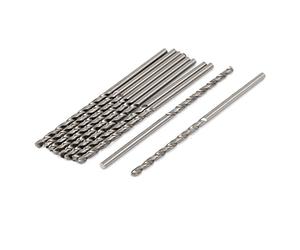 sourcing map 10pcs Foret hélicoïdal HSS 1,45mm Dia perçage 42mm long tige droite
