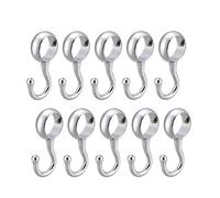 sourcing map 10pcs garde-robe salle de bain 25mm Tube barre Sac vêtements cintres