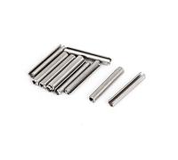 sourcing map 10pcs Goupille à Ressort Fendue M2x14mm 304 Acier Inoxydable