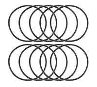 sourcing map 10pcs Joint Torique 79mmx85mmx3mm Caoutchouc nitrile noir Anneau rondelle O passe-câble