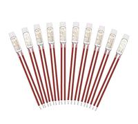 sourcing map 10Pcs KSD9700 Thermostat Normalement Fermé 40-100°C(104-212°F) 10A N.C Température Contrôle Interrupteur Assortiment Trousse