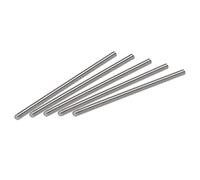 sourcing map 10Pcs M4 x 100mm Tige Filetée Entièrement 304 Inox Acier Droite Main Filetage M4-0.7 Filetage Pas