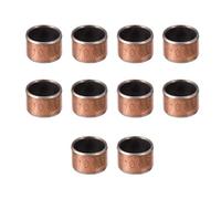 sourcing map 10pcs Manchon Roulement lisse alésage 10Mmx12mm ODx8mm long douille envelop sans huile