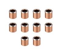 sourcing map 10pcs Manchon Roulement lisse alésage 3mmx5mm ODx5mm long douille envelop sans huile