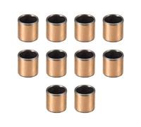 sourcing map 10pcs Manchon Roulement lisse alésage 8mmx10mm ODx10mm long douille envelop sans huile
