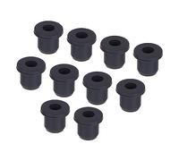 sourcing map 10Pcs Passe-Câble T-Forme Diamètre Installation 8mm, ID 4.5mm, Hauteur de 9.5mm Passe Fil Rondelle Caoutchouc de Protection Étanches et Flexibles pour Conduits de Câbles