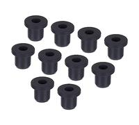 sourcing map 10Pcs Passe-Câble T-Forme Diamètre Installation 9mm, ID 5mm, Hauteur de 11mm Passe Fil Rondelle Caoutchouc de Protection Étanches et Flexibles pour Conduits de Câbles