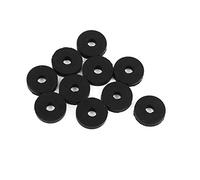 sourcing map 10pcs Rondelle Plate Joint Torique en Caoutchouc pour Tuyau Robinet Passe-fil 4 x 13 x 3mm
