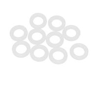 sourcing map 10Pcs Silicone Joints Toriques Joints Joints 24 x 16 x 3mm Blanc Gel Silice