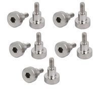 sourcing map 10pcs Vis Épaule 5mm Ø 5mm long épaule filetée M3