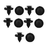 sourcing map 10X Enjoliveur Plastique Clip De Fixation 8Mm