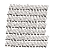 sourcing map 110Pcs BN5.5 Non-Isolés Manchon connecteur borne Fil pour Câble AWG 12-10 pour Un Fil de débroussailleuse