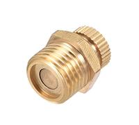 sourcing map 12.5mm Dia filetage mâle laiton partie compresseur Air Sécurité Robinet eau