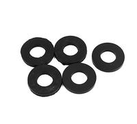 sourcing map 12 x 24 x 3mm Joint Torique Tuyau pour Tuyau Oeillet 5pcs | Joint Plat Caoutchouc Rondelle Lot