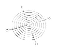 sourcing map 120mm 12cm Ventilateur Protège-Doigts Grille Métallique Protecteur Argent Ton pour PC Ordinateur