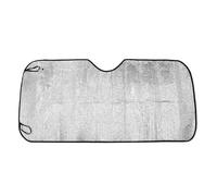 sourcing map 127cmx61cm Papier aluum Voiture Pliable Pare-Soleil Pare-Brise Avant Couvrir