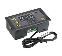 sourcing map 12V DC LED Numérique Température Contrôleur Thermostat W3230