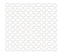 sourcing map 12x18x1.2mm Matériau Moto écraser bouchon vidange joint rondelle alum. 100pcs