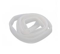 sourcing map 13mm x 15mm Diamètre Haute Température Résistant Silicone Tube Tuyau Tube 1M Long