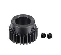 sourcing map 14mm Ouverture 25T Module 1 15# Acier Éperon Diff Différentiel Pignon Engrenage Moteur Équipement