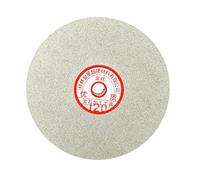 sourcing map 15,2 cm Grain 120 Revêtement diamant Plat genoux Roue de polissage ponçage de polissage