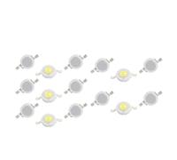 sourcing map 15 Pcs DC 3-6V 1W Blanc Chaud Surface Mounted Devices LED Cordon Lampe 475-525LM 3000K
