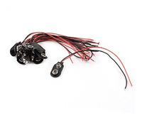 sourcing map 15 pièces 15 cm fil 9V batterie Clip connecteur I Type