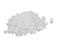 sourcing map 150 Pcs CE5X fermé Fin Bouchon à sertir 12-10 AWG borne du connecteur Fil Nylon