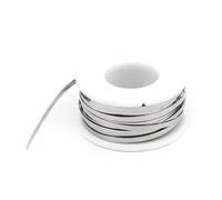 sourcing map 15M 49FT 0,2X2mm fil chauffant plat Nichrome pour éléments chauffants