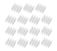 sourcing map 15pcs 11mm x 10mm x 5mm Aluminium dissipateur de Chaleur rayonnant glacière Refroidissements Fin