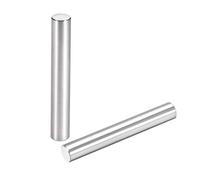 sourcing map 15Pcs 6mm X 40mm Goupille 304 INOX Acier Cylindrique Étagère Support épingle Attache Éléments Argenté