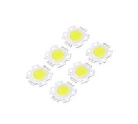 sourcing map- 15pcs COB LED luminaire Perles 20mm 10W 260mA, Blanc