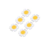 sourcing map- 15pcs COB LED luminaire Perles 20mm 10W 260mA, Chaud Blanc