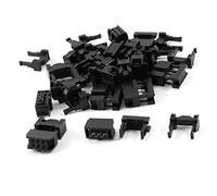 sourcing map 15pcs Double Ro PCB Connecteur IDC FC-6P 6pin Femelle 2,54mm Coupe