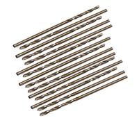 sourcing map 15pcs Foret hélicoïdal HSS Cobalt 1.2mm Point division Dia métrique outil forage