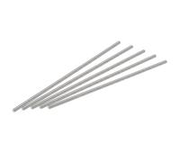 sourcing map 15Pcs M3 x 110mm Tige Filetée Entièrement 304 Inox Acier Droite Fil À La Main M3-0,5 Fil Pas