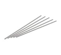 sourcing map 15Pcs M3 x 140mm Tige Filetée Entièrement 304 Inox Acier Droite Fil À La Main M3-0,5 Fil Pas