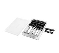 sourcing map 16 ensembles bureau réglable Prix Nombre Comptoir affichage Étiquette Label