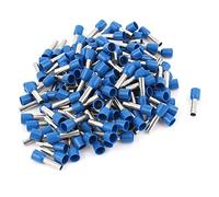 sourcing map 160pcs 6,0mm2 Embout de Câble Embout de Câblage Cosse à Sertir électrique Fil Sertissage Borne Connecteur Terminal broche de tube isolées bleues pour câble AWG10