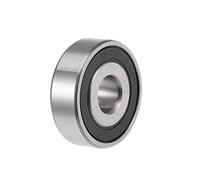 sourcing map 1620-2RS Roulements à Billes à Gorge Profonde Z2 7/16 x 1-3/8 x 7/16 Pouces Double Scellé Chrome Acier