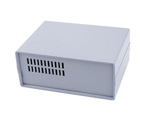 sourcing map 165mmx120mmx68mm Gris Plastique Boitier/Coffret électrique - électronique Plastique DIY