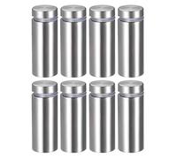 sourcing map (16x42mm Entretoise de Verre Vis Écartement Clou Publicitaire Montage Panneau Support Acrylique 8pcs