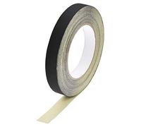 sourcing map 18mm Acétate Tissu Ruban pour Laptop Électrique Auto Guitare Rouleau Haut Temperature Adhésif Ruban Noir 30m/98.4ft